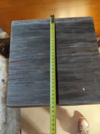 Taburetes de madera (3 unidades)