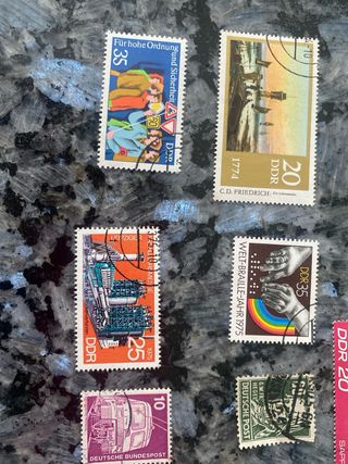 Sellos Alemania del Este DDR