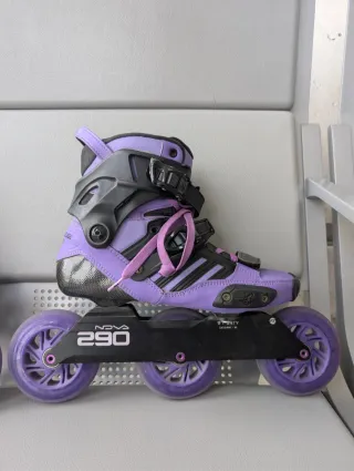 Patines Powerslide EVO Custom Morados talla 42