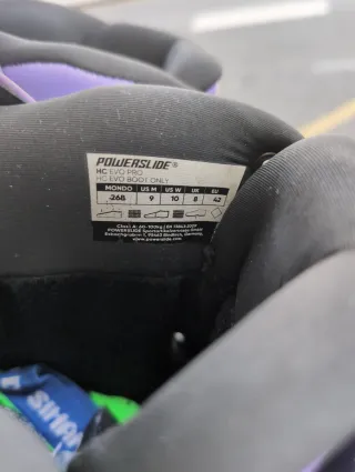 Patines Powerslide EVO Custom Morados talla 42