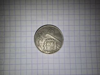Moneda 25 Pesetas 1957 Estrella 68