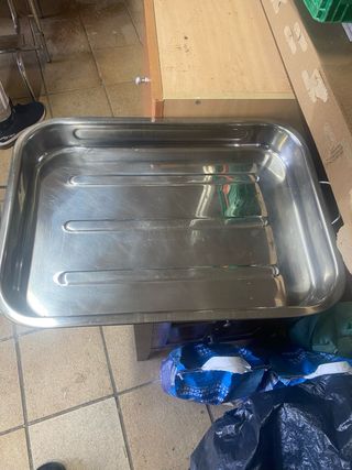 Bandeja industrial acero inoxidable no envio