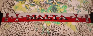 Bufanda Malta Fútbol Años 90