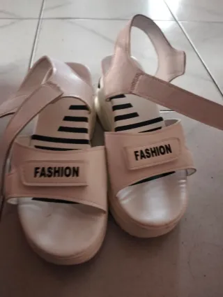 Sandali bianchi estivi donna FASHION