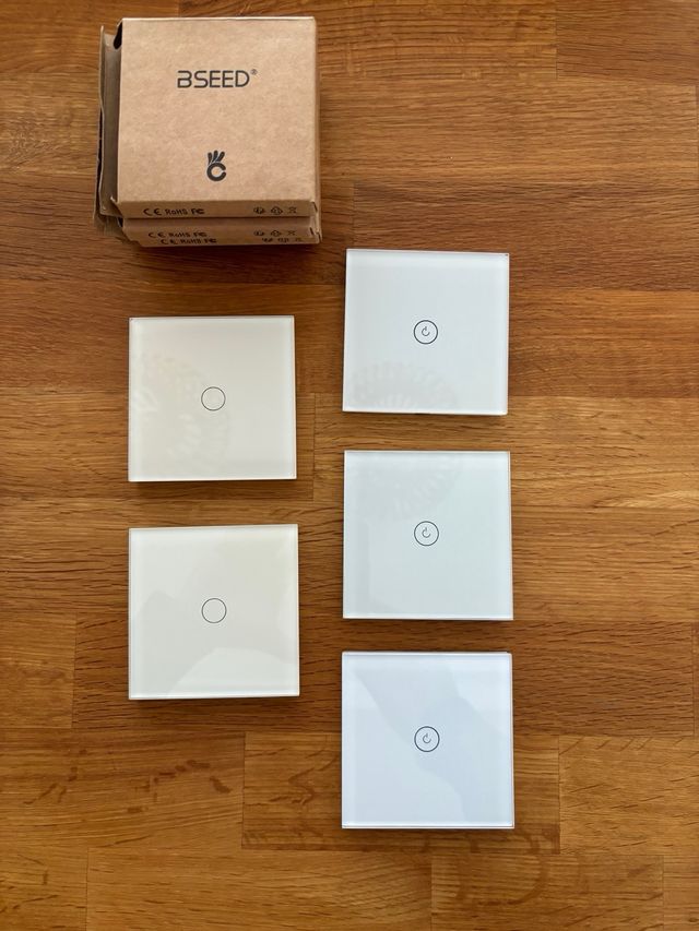 Panel Pulsador Bseed cristal (5 unidades)