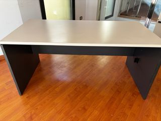 Escritorios Galo Ben gris y blanco