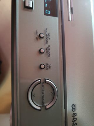 Receptor JVC Home Cinema Gris