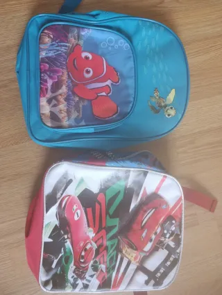 Mochilas infantiles: Nemo y Cars