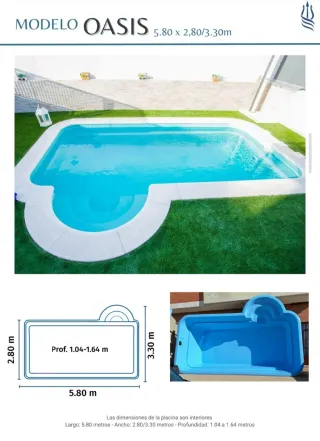 Piscinas de poliéster AGUAPRO