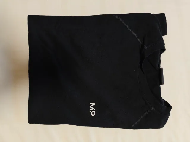 Camiseta My Protein Negra Talla M