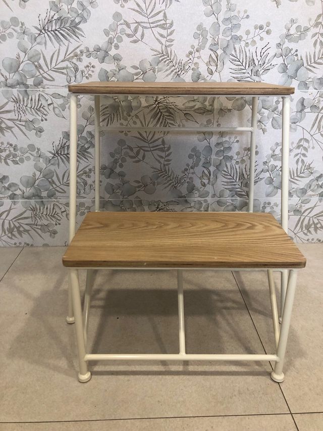 Escalera Cocina Zara Home Madera y Metal