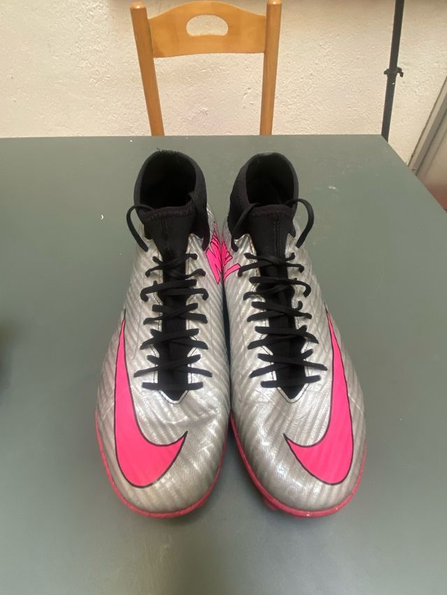 Nike Mercurial Turf Rosa/Plata