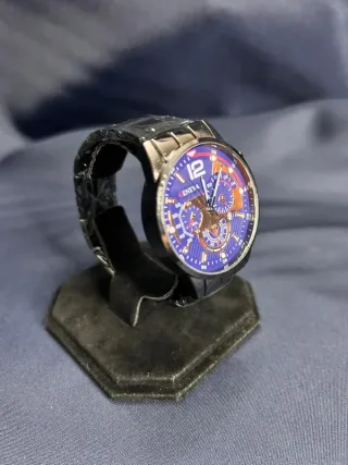 Orologio Geneva Quarzo Full Metal Grigio