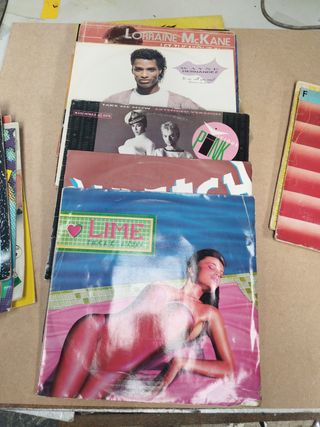 Lote 20 Vinilos Dance/Electro Años 80