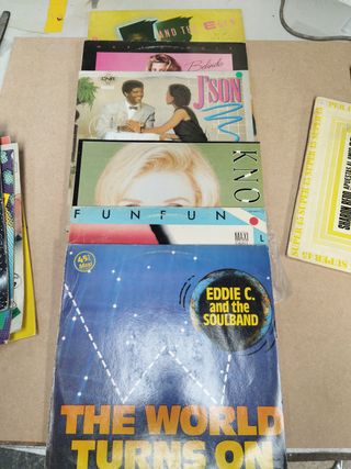 Lote 20 Vinilos Dance/Electro Años 80