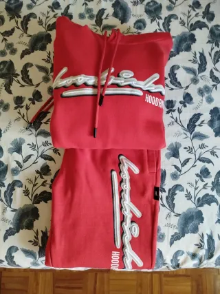 Chándal Hoodrich Rojo Talla S