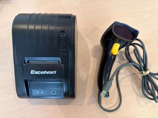 Impresora Tickets y Escáner Códigos Barras