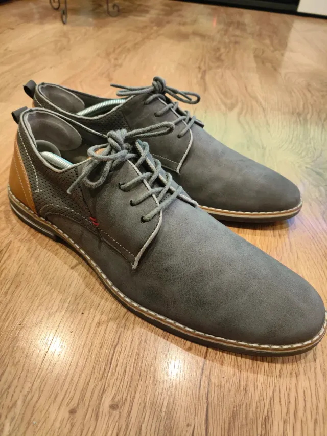 Zapatos vestir grises talla 43