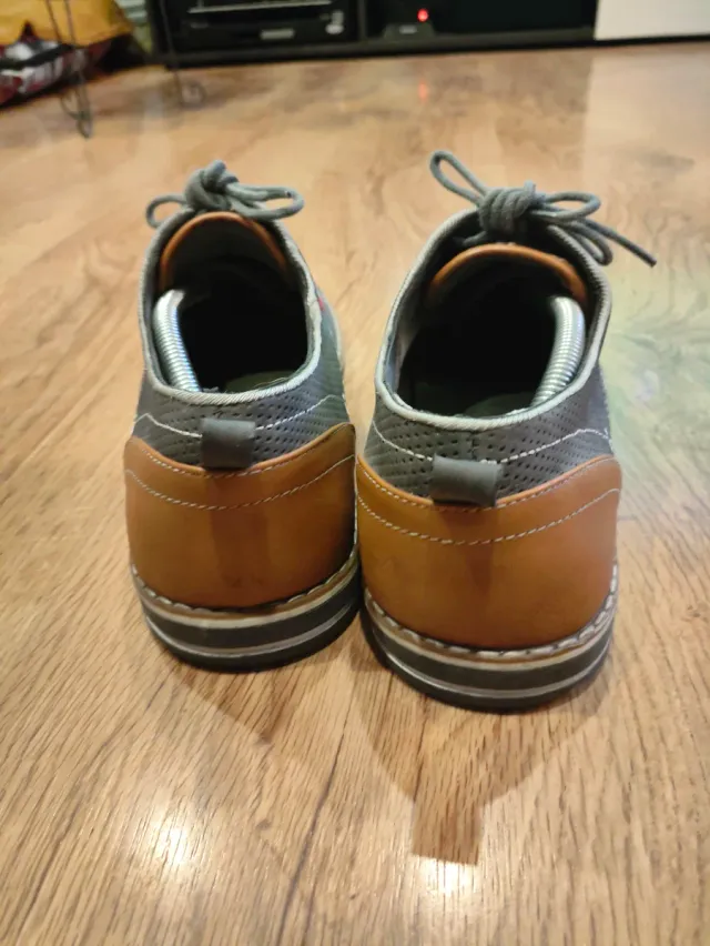 Zapatos vestir grises talla 43