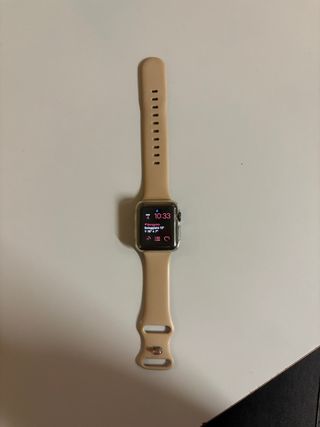 Apple Watch Serie 3 Beige/Argento