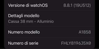 Apple Watch Serie 3 Beige/Argento
