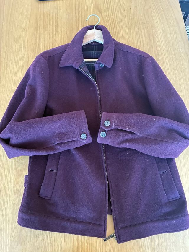 Chaqueta Ted Baker Hombre Talla M Morado
