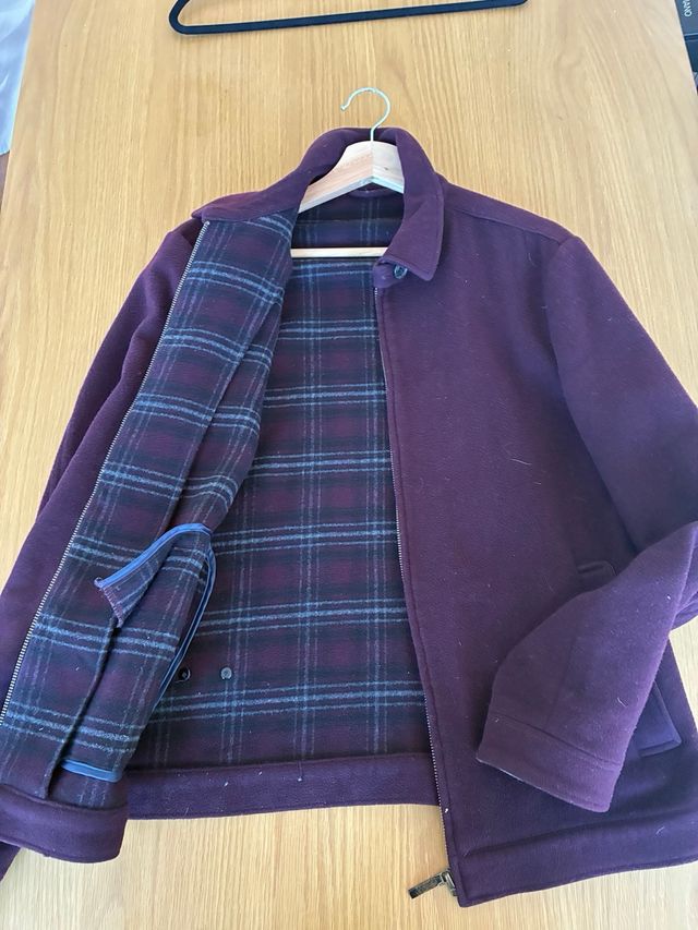 Chaqueta Ted Baker Hombre Talla M Morado