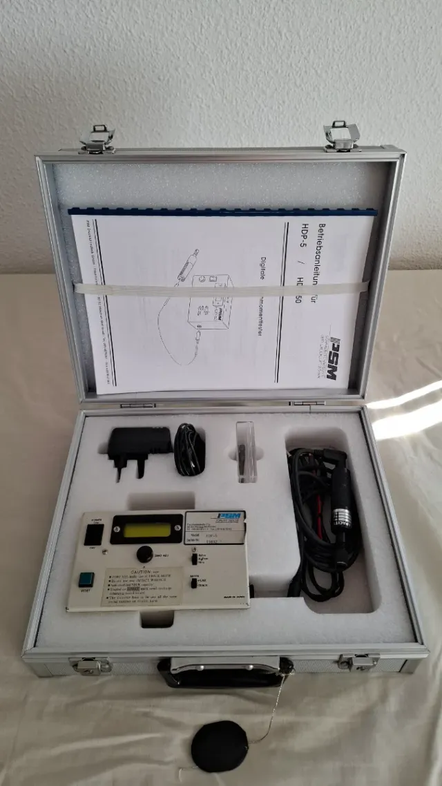 Dinamómetro Digital PSM HDP-5 HC-50 Japón