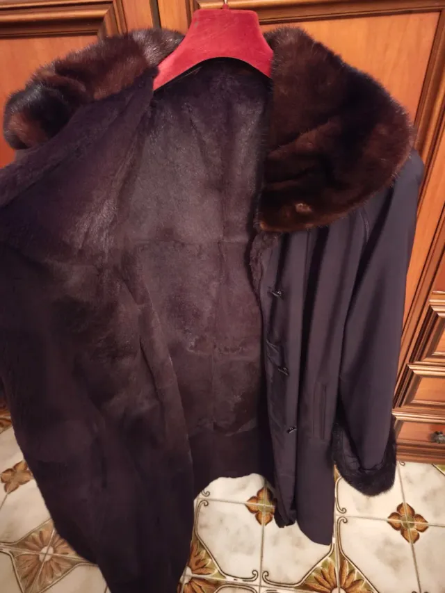Cappotto invernale donna con pelliccia