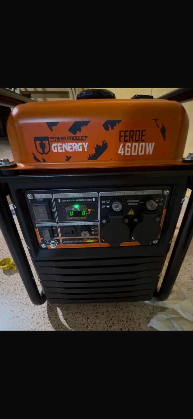 Generador inverter Genergy Feroe 4600W