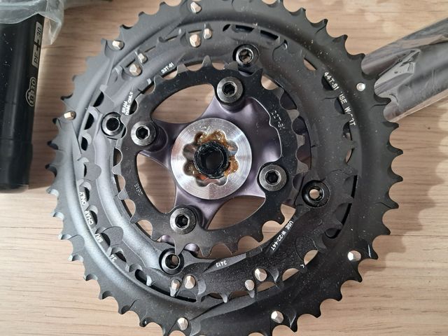 Bielas SRAM X7 Truvativ B330 44/33/22T PF30 175 mm