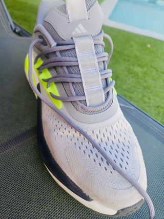 Zapatillas Adidas Boost Grises y Amarillas