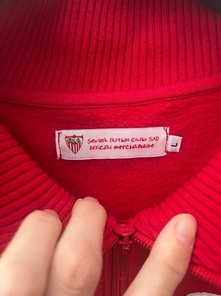 Chaqueta sudadera Sevilla FC talla L