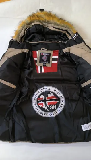♨️ Parka Geographical Norway Talla L Beige
