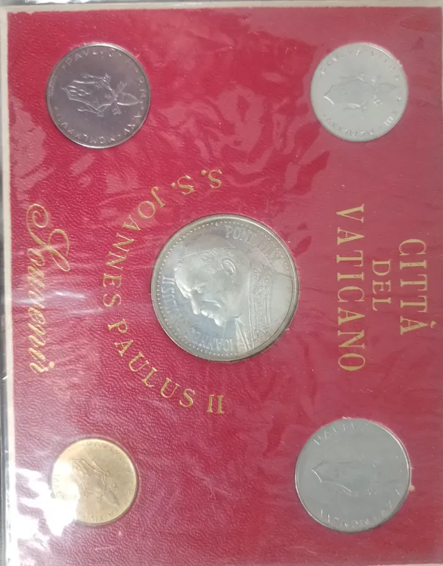 Monedas Souvenir Juan Pablo II Vaticano