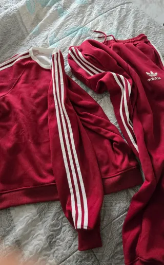 Conjunto Chándal Adidas Rojo