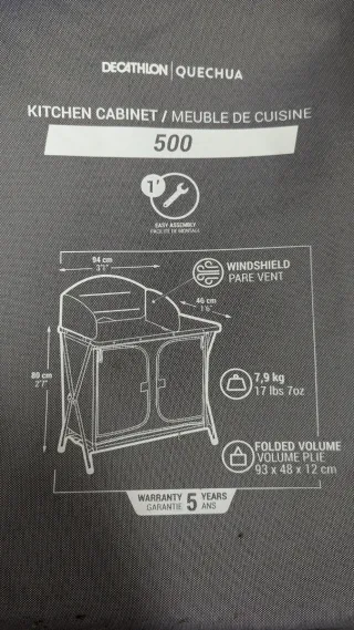 Mueble Cocina Camping Quechua 500