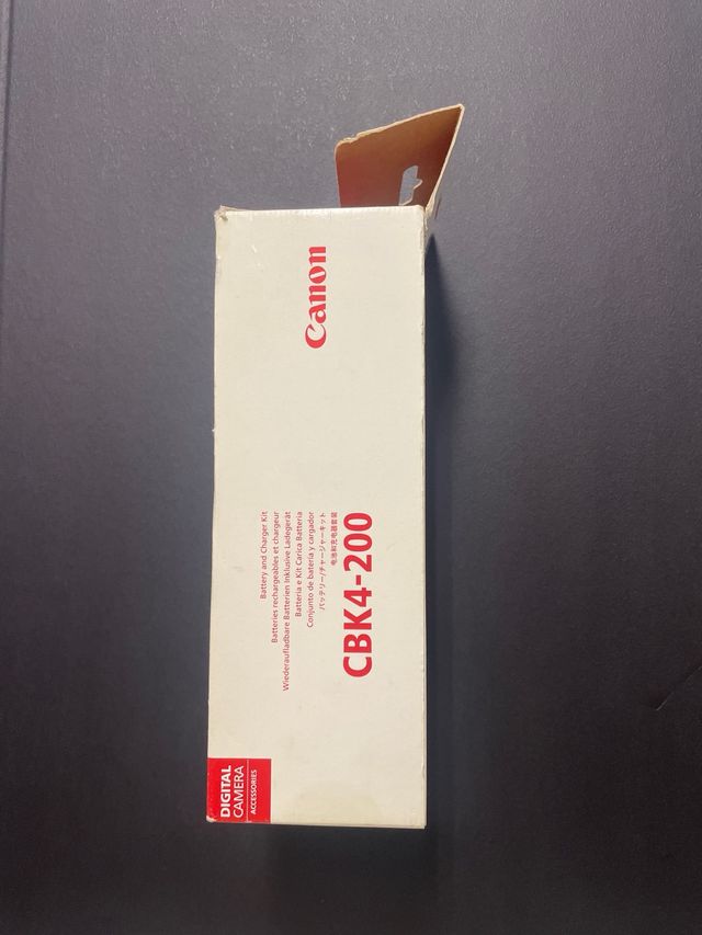 Cargador Baterías Canon CBK4-200