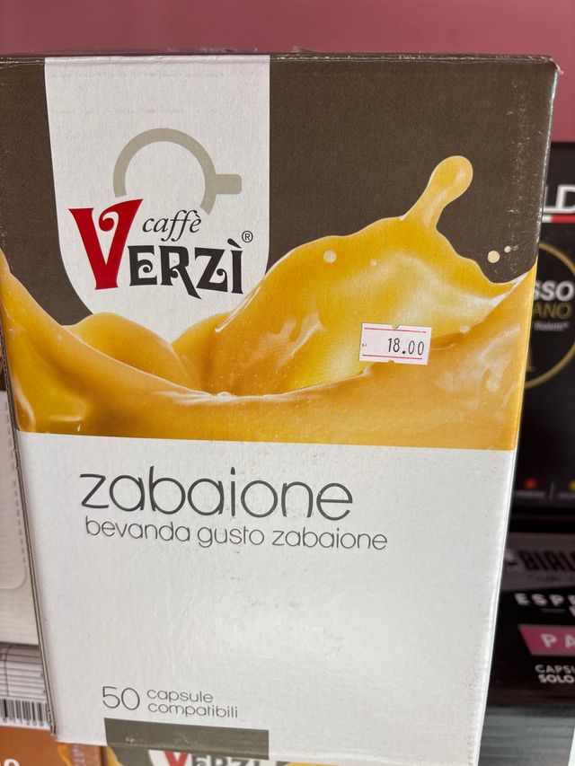 Verzi Zabaione 50 capsule