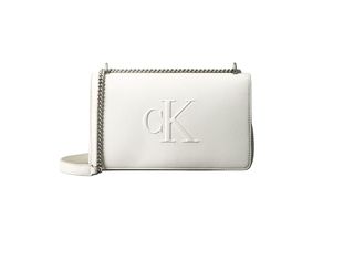 Bolso bandolera Calvin Klein Mujer Blanco Plata