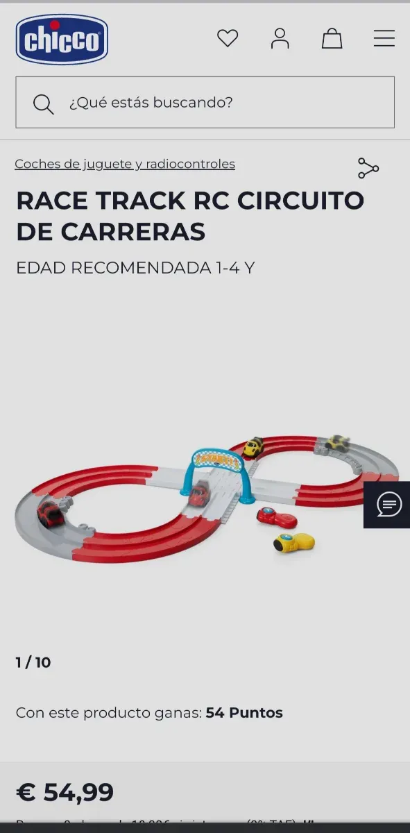 Circuito motos CHICCO