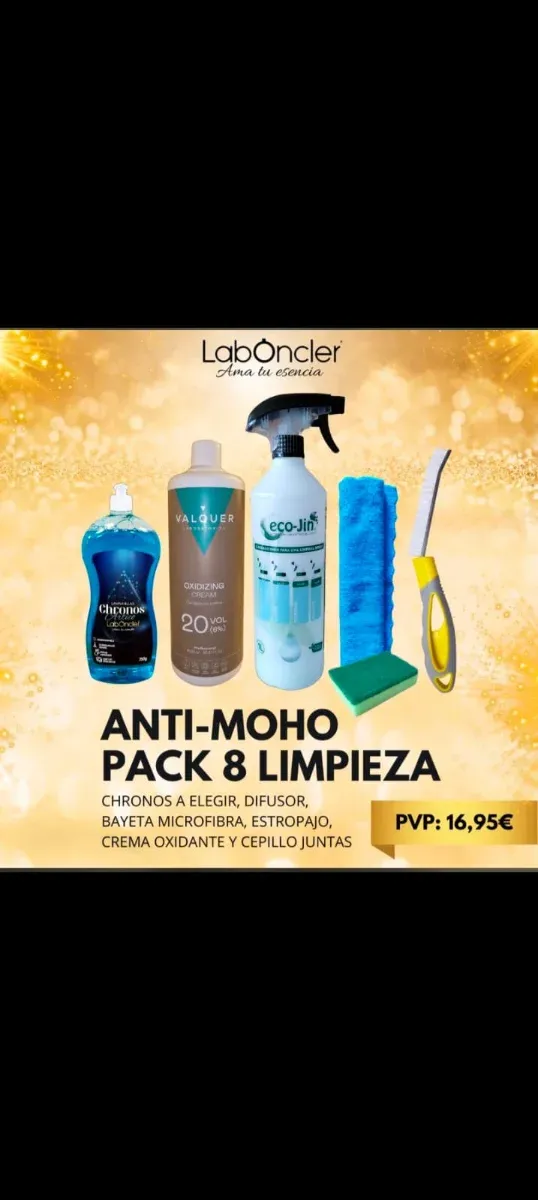 Pack Limpieza Anti-Moho LabOncler