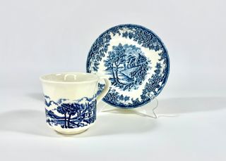 Set di 6 tazze Churchill England Blue Countryside