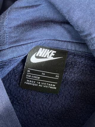 Sudadera Nike Junior Azul Marino Talla XL