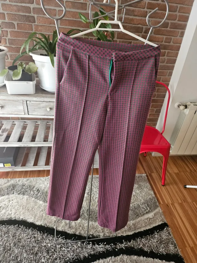 Pantalones de vestir estampados