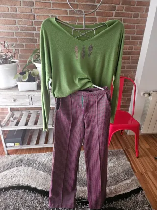Pantalones de vestir estampados