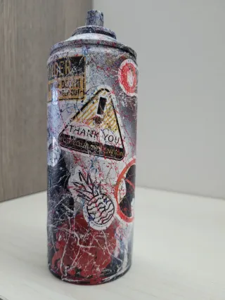 Bomboletta Pop Art Decorata