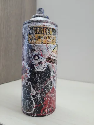 Bomboletta Pop Art Decorata