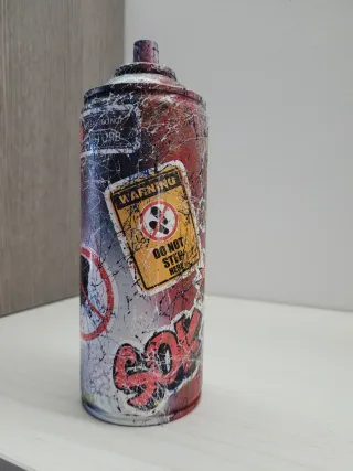 Bomboletta Pop Art Decorata