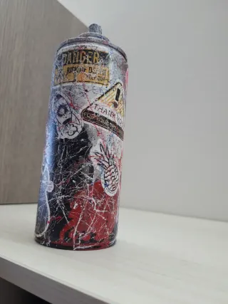 Bomboletta Pop Art Decorata